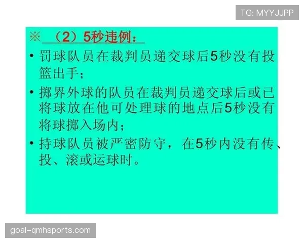 五秒违例在篮球规则中的具体含义及判罚解析 五秒违例在篮球规则中的具体含义及判罚解析